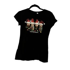 Duck Dynasty Christmas‎ T-shirt Women XL - Runs Small! See Measurements